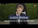 Justin Bieber reprend son Justice World Tour