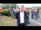 Saint-Saulve : Fabien Roussel est venu soutenir les salariés de Vallourec