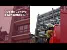 Incendie rue de Genève à Schaerbeek