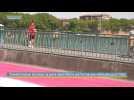 Toulouse : transformé en terrasse, le pont Saint-Pierre est fermé aux véhicules pour l'été