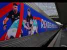 Le train de la Coupe du monde de rugby est arrivé en gare Lille-Flandre
