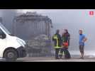 Une quinzaine de bus incendiés à Labarthe-sur-Lèze (31)