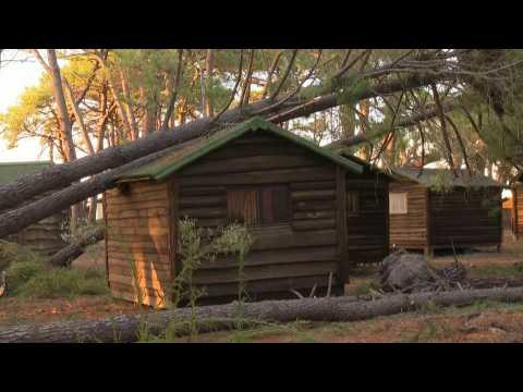 Images of the damage after storms lash France's Corsica