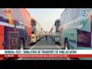 Gigantesque simulation de transport de fans au Qatar en vue du Mondial 2022