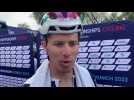 Réaction de Joshua Dubau après sa 14e place au championnat d'Europe de VTT à Munich