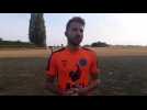 Thibaut Boisdenghien à l'interview à Meslin