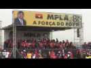 Angola's MPLA holds rally ahead of election day