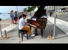 À Boulogne-sur-Mer, des pianos sur les quais pour le bonheur des musiciens