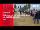 VIDÉO. Cérémonie émouvante au cimetière militaire polonais d'Urville