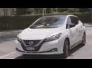 Nissan’s Formula E driver Sébastien Buemi welcomes electric mobility on and off the track with his Nissan LEAF