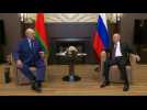 Lukashenko meets Putin, tells him West is seeking to 'rock the boat' in Belarus
