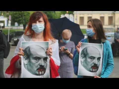 Belarusians living in Kiev demand to stop possible extradition of Belarusian activists
