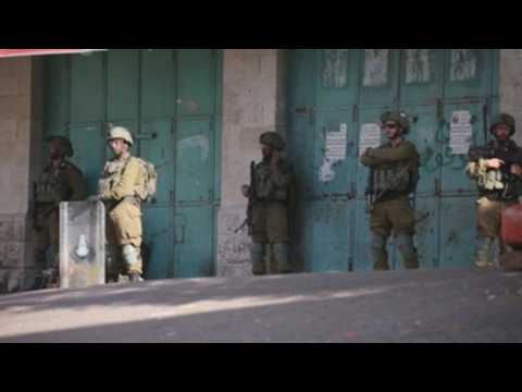 Clashes between Palestinian protesters, Israeli forces in Hebron