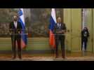 Lavrov welcomes Slovenian Foreign Minister in Moscow
