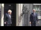Boris Johnson meets with Jens Stoltenberg at Downing Street