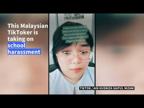 The Malaysian schoolgirl using TikTok to challenge school abuse