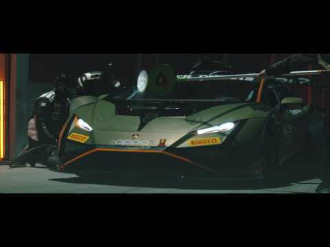 Lamborghini Huracán Super Trofeo EVO2 Trailer
