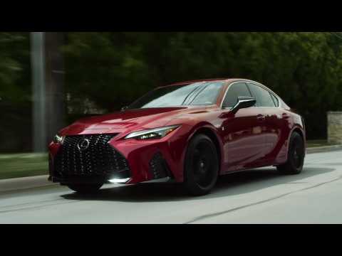 2021 Lexus IS 350 IS F SPORT in Infrared Driving Video
