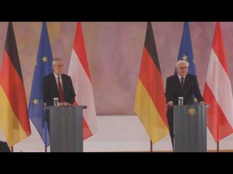 German president receives his Austrian counterpart in Berlin