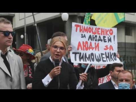 Protest in Kiev against opening the land sale market