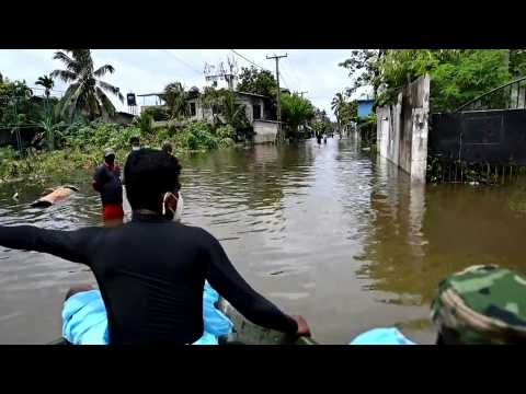Monsoon rains flood Sri Lanka, trigger deadly mudslides