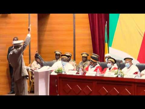 Assimi Goita sworn in as Mali's transitional president