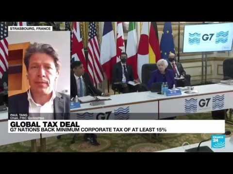 G7 nations agreed to back a global corporate tax rate of at least 15%