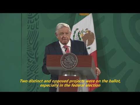 Mexico's Lopez Obrador says mid-term losses won't derail his project