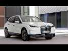 The first-ever BMW iX - Exterior Design in White