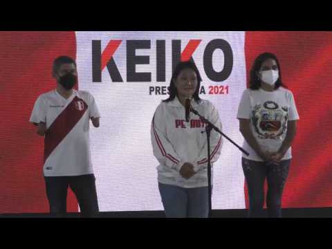 Leftist edges ahead of Keiko Fujimori in Peru vote