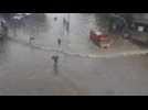 Heavy rains collapse the Indian city of Mumbai