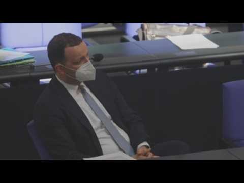 German parliament addresses scandal over alleged low-quality masks