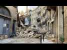 Two buildings collapse in Bordeaux: images of the rubble