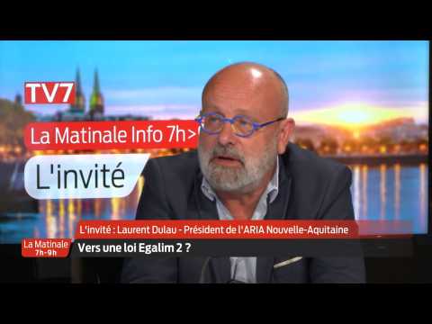 La Matinale | L'invité | Laurent Dulau, président de l'ARIA Nouvelle Aquitaine