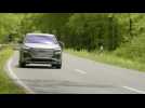 Audi Q4 Sportback e-tron in Geyser blue Driving Video