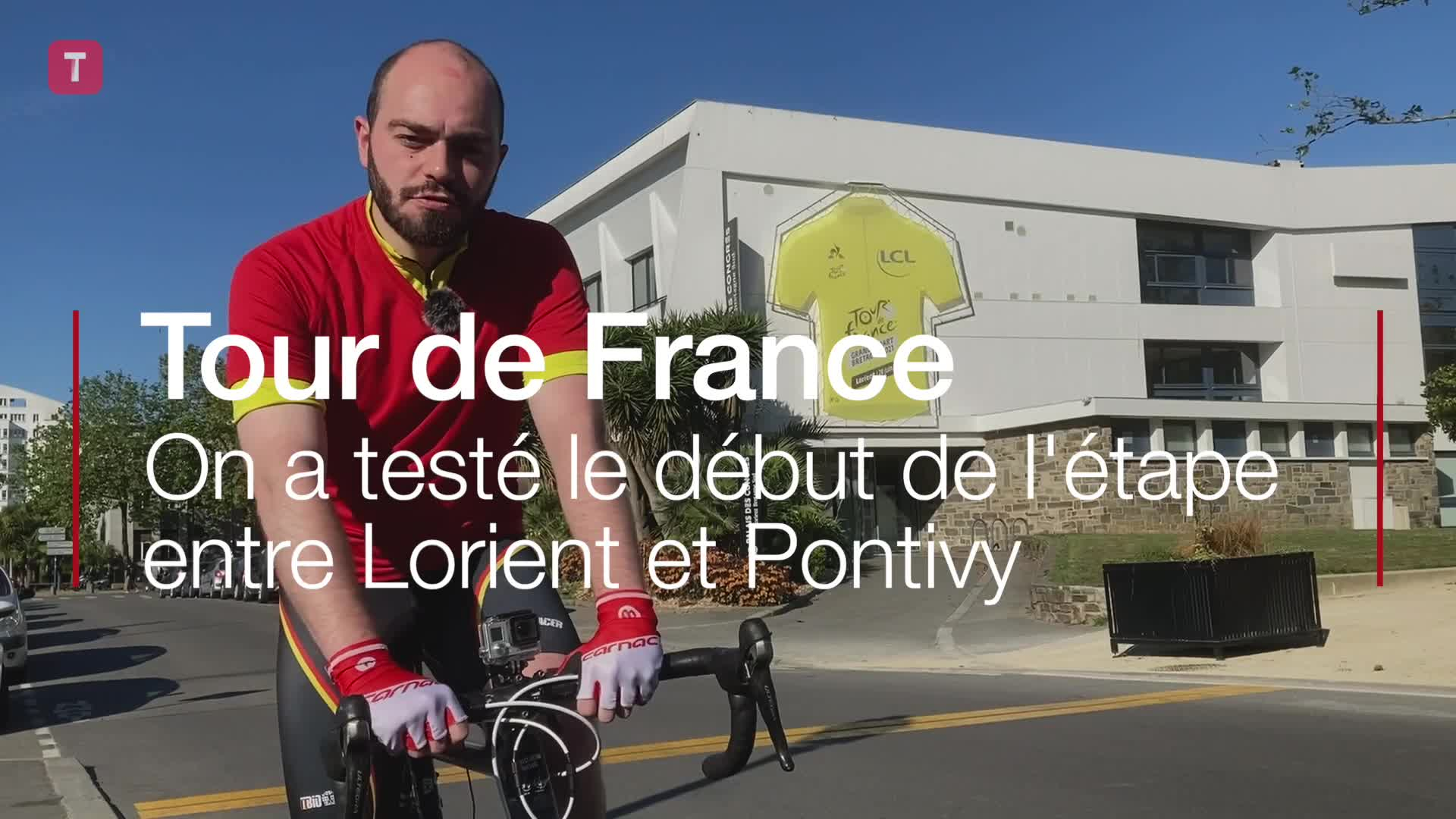 Tour de France. On a testé le début de l'étape entre Lorient et Pontivy (Le Télégramme)