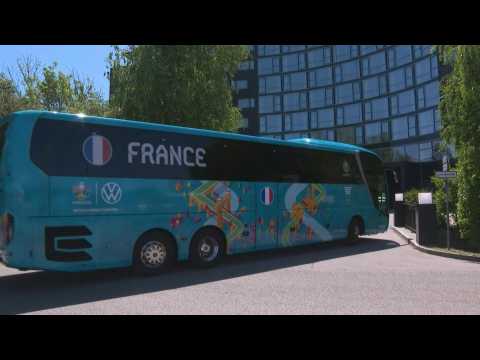 Euro-2020: France arrive at team hotel on the eve of Germany clash
