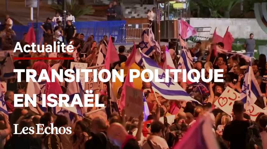 Illustration pour la vidéo Israël : Naftali Bennett devient 1er ministre et met fin à l'ère Netanyahou