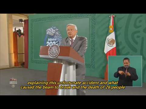 Mexico's Lopez Obrador: Opposition using metro accident to sow discord