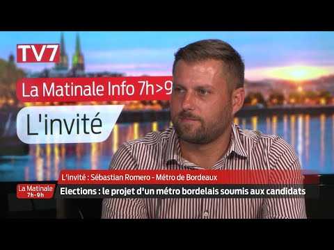 La Matinale | L'invité | Sébastian Romero, association Métro de Bordeaux