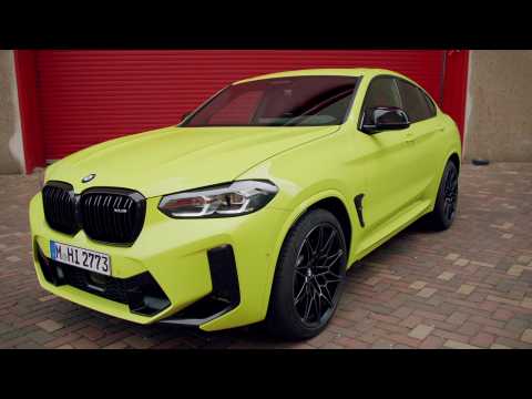 The new BMW X4 M Competition Exterior Design