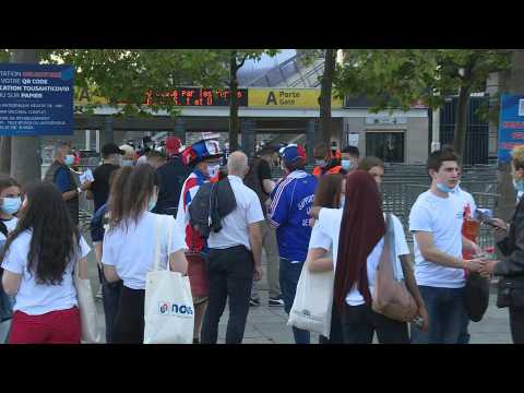 Football: spectators return to the Stade de France for France-Bulgaria