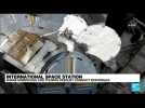 International Space Station: Shane Kimbrough and Thomas Pesquet conduct spacewalk