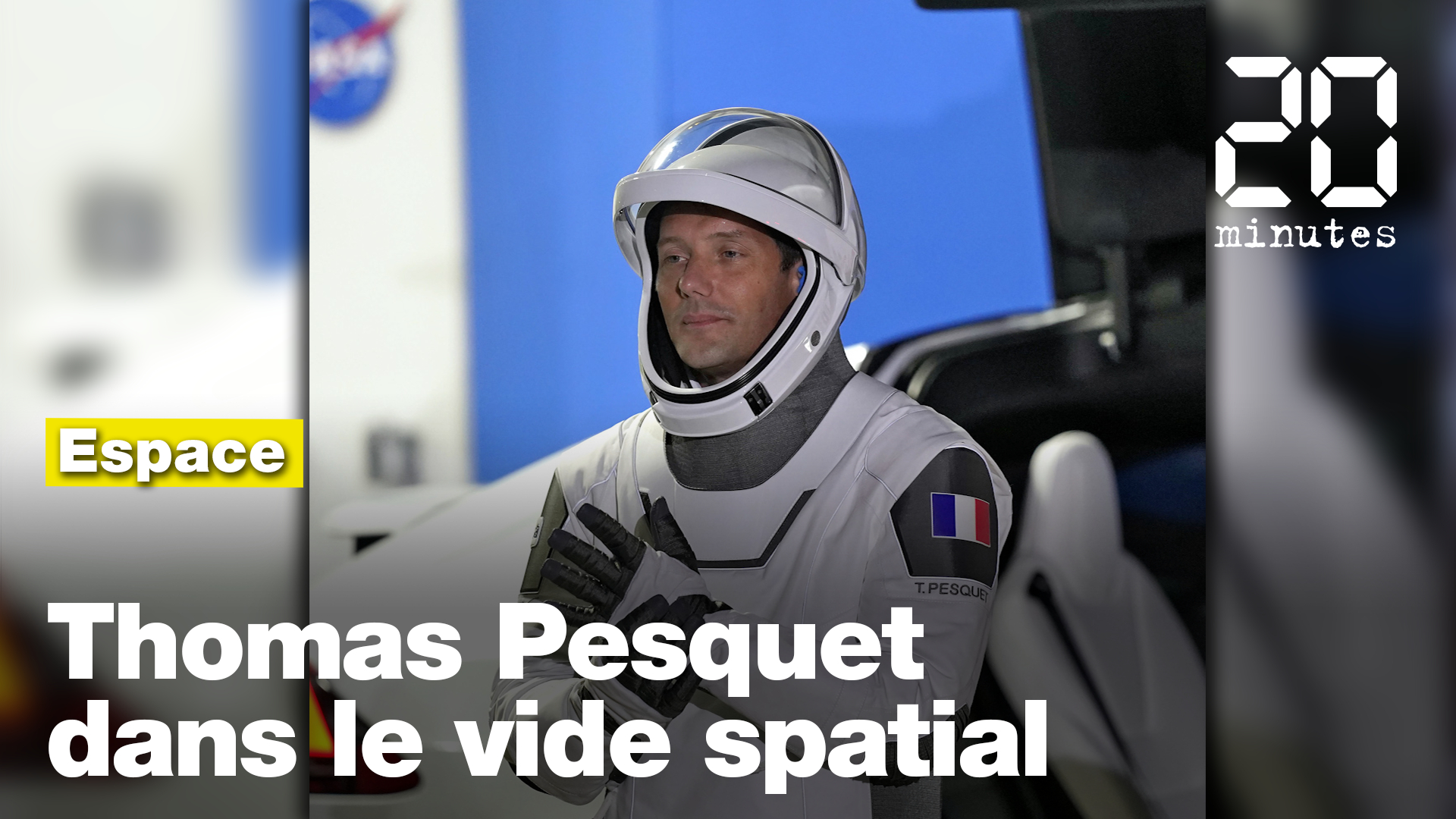 Station spatiale internationale: Thomas Pesquet dans le vide spatial