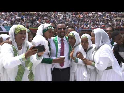 Ethiopian PM Abiy holds last rally ahead of polls