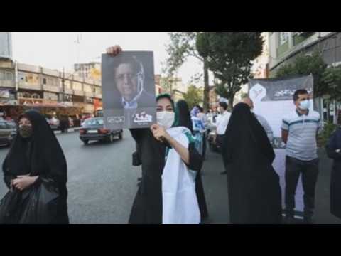 Election campaign for the Iranian presidential candidate, Ebrahim Raisi
