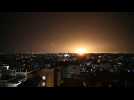 Israeli forces launch air strikes on Gaza - Label : AFPTV - First images - Category : News