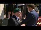 Macron decorates last survivor of France's Kieffer commando - Label : AFPTV - First images - Category : News