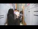 New footage of voting during the Iran presidential elections