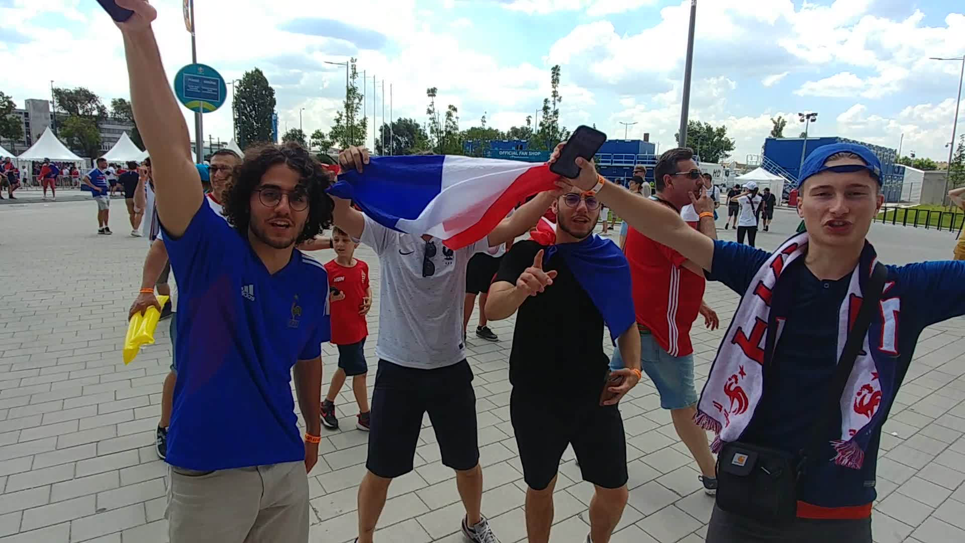 Euro 2020 : supporters français 1 (Le Télégramme)